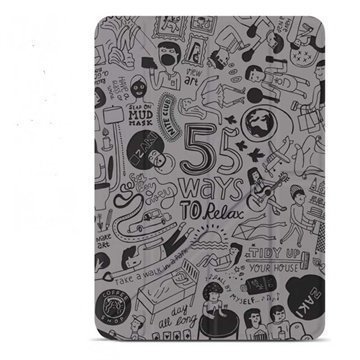 iPad Air Ozaki O!Coat Relax Slim-Y multi-angle Case Grey