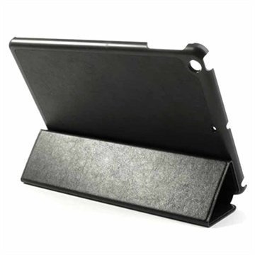 iPad Air Tri-Fold Smart Nahkakotelo Musta