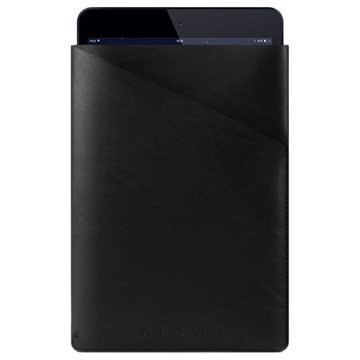 iPad Air iPad Air 2 Mujjo Slim Fit Sleeve Nahkakotelo Musta