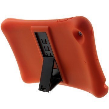 iPad Mini 3 Combo Seisontajalustallinen Suojakuori Oranssi