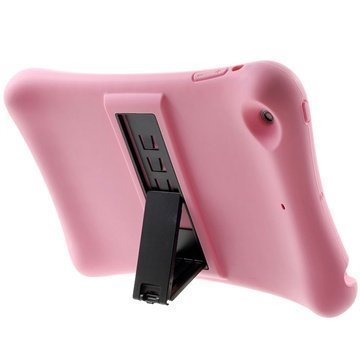 iPad Mini 3 Combo Seisontajalustallinen Suojakuori Pinkki