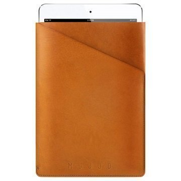 iPad Mini 3 iPad Mini 4 Mujjo Slim Fit Sleeve Nahkakotelo Keltaisenruskea