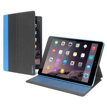 iPad Mini 4 Cygnett Tekshell Slim Folio Kotelo Musta / Sininen