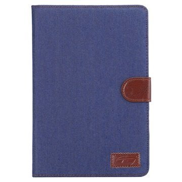 iPad Mini 4 Jeans Smart Folio Kotelo Sininen