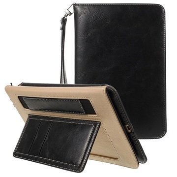 iPad Mini 4 Monitoiminen Smart Folio Kotelo Musta