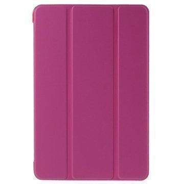 iPad Mini 4 Tri-Fold Kotelo Kuuma Pinkki