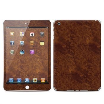 iPad Mini Dark Burlwood Skin