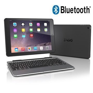 iPad Pro 9.7 Zagg Slim Book Bluetooth Keyboard Case Black