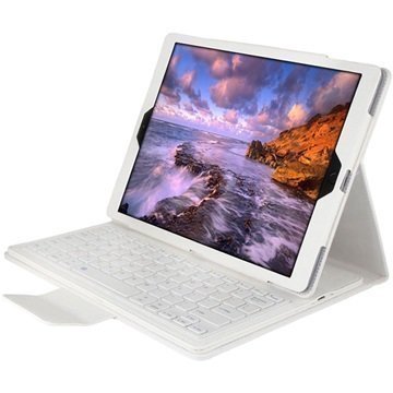 iPad Pro Bluetooth Näppäimistö & Kotelo Valkoinen