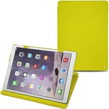 iPad Pro Noreve Tradition Nahkakotelo Pulsion Fluo Keltainen