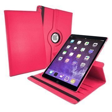 iPad Pro Tuff-luv Pyörivä Smart Kotelo Pinkki