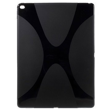 iPad Pro X-Shape TPU-Kotelo Musta