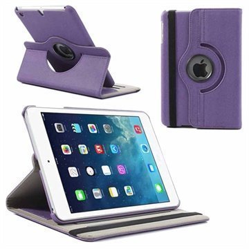 iPad mini 2 iPad mini 3 Pyörivä Nahkakotelo Violetti