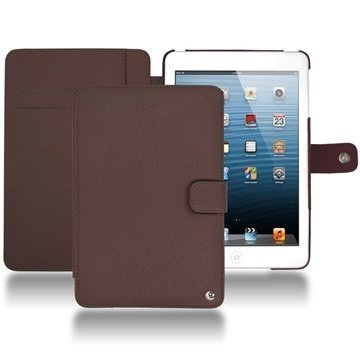 iPad mini Noreve Tradition Wallet Leather Case Chestnut