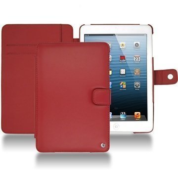 iPad mini Noreve Tradition Wallet Leather Case Red